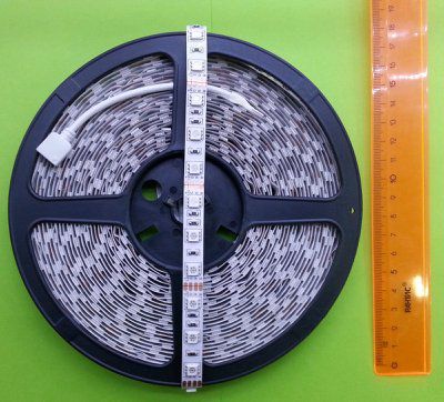 ������������ ����� �������� ������������� (RGB) 12� SMD 5050 60 ������/����