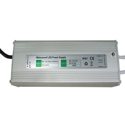 ���� ������� ��� LED ����� 100 �� 220/12� 8,5� IP67 ������