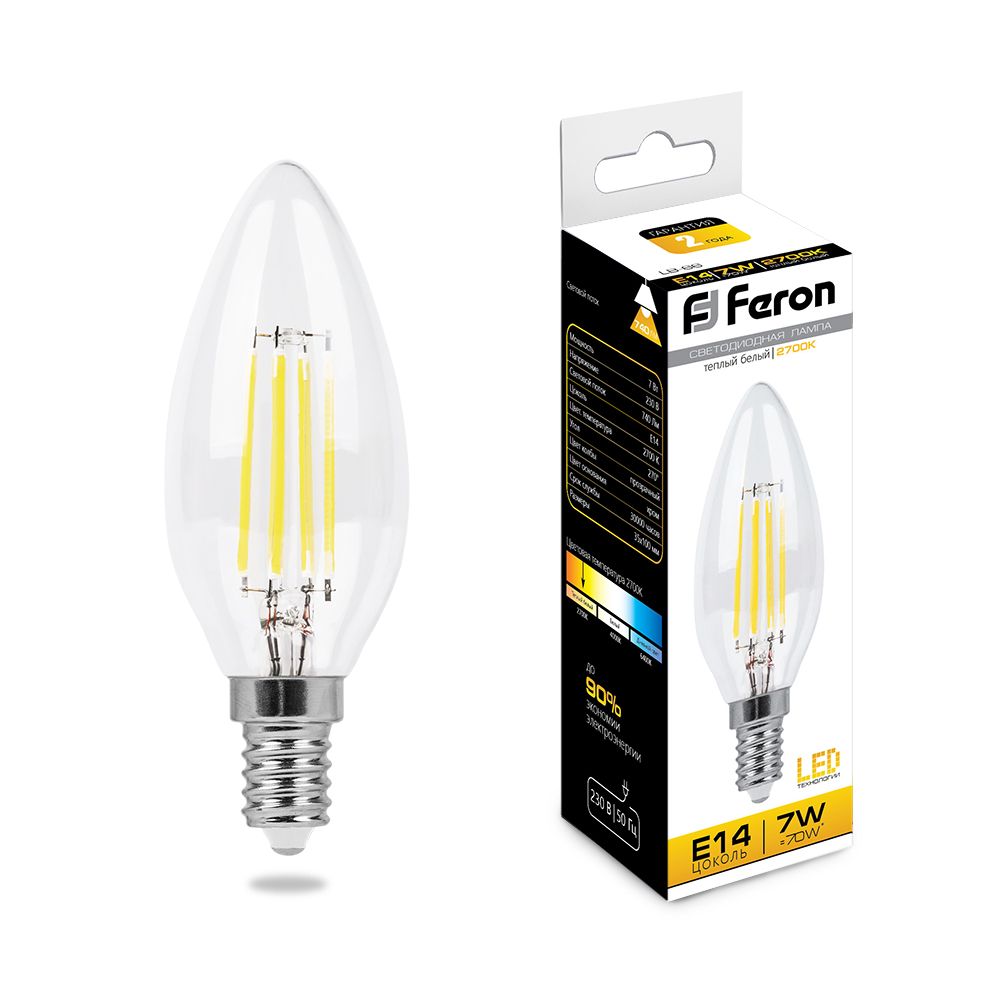 ����� ������������ Feron LB-66 ����� E14 7W 2700K