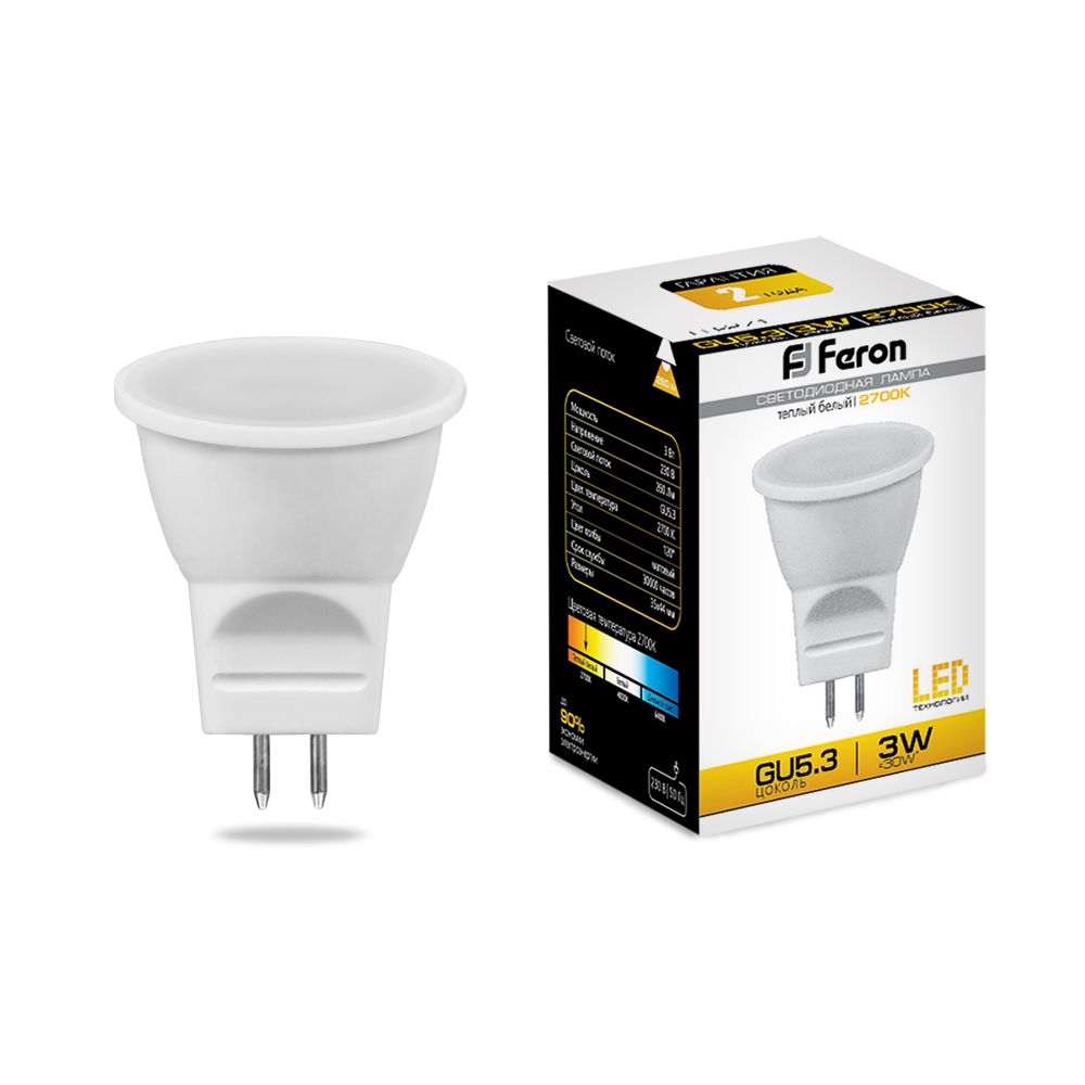 ����� ������������ Feron LB-271 MR11 G5.3 3W 2700K