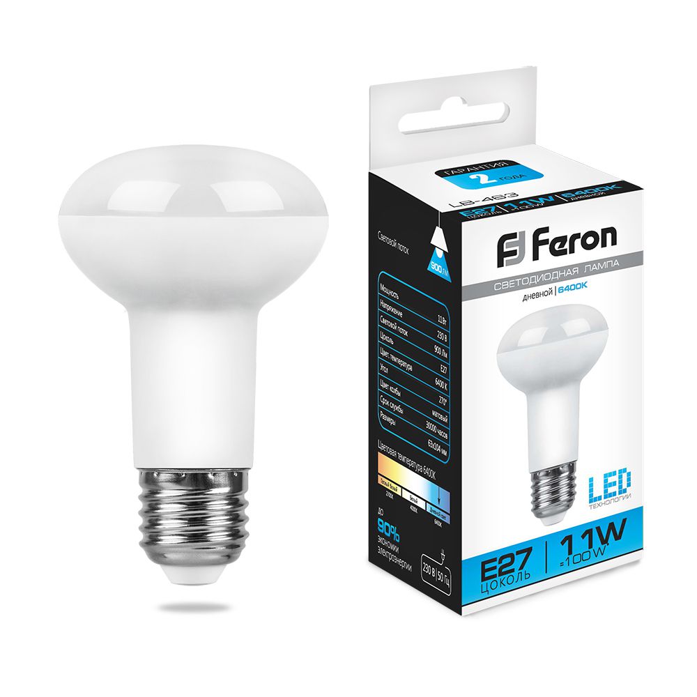 ����� ������������ Feron LB-463 E27 11W 6400K