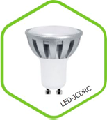����� ������������ LED-JCDRC-standard 5.5�� 160-260� GU10 3000� 420��