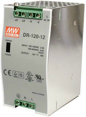 �������� ������� Mean Well, DR-120-12. ������ �� Din-�����