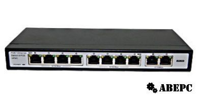 POE ���������� ����� AV-P1008-2EL