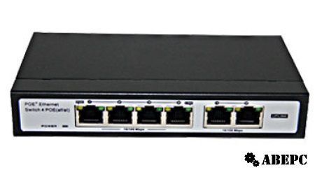 POE ���������� ����� AV-P1004-2EL