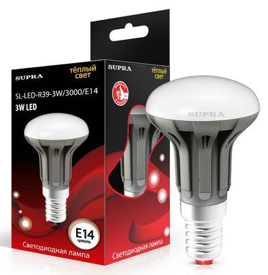 ������������ ����� Supra R39 3W 3000K E14