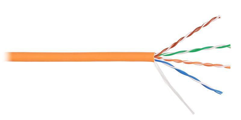 LANMASTER ������ UTP, 4 ����, ���. 5e, ���������, 305� � ���., LANMASTER LAN-5EUTP-OR