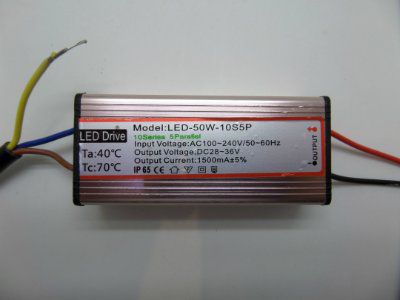 ������� ��� ���������� 50W IP67 28-36V 1500mA