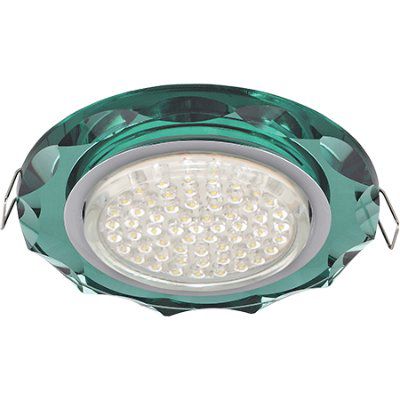 ���������� ������������ ��� ���������� Ecola GX53 H4 Glass ���� � ��������� �������, 38x126 ��, ������, ����-������� FC53RCECH