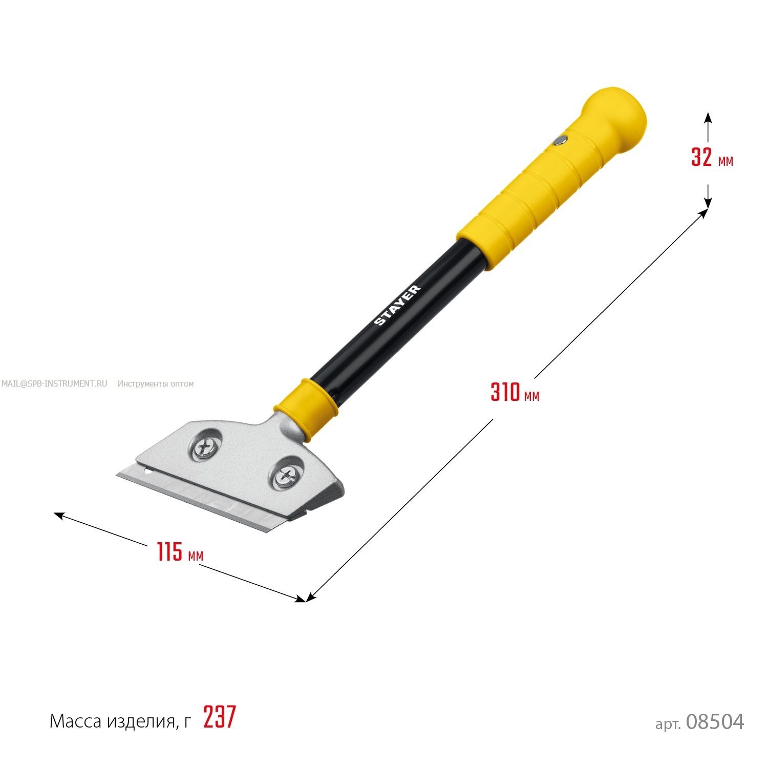 ������� ������� 100 �� ����� 300 �� STAYER 08504