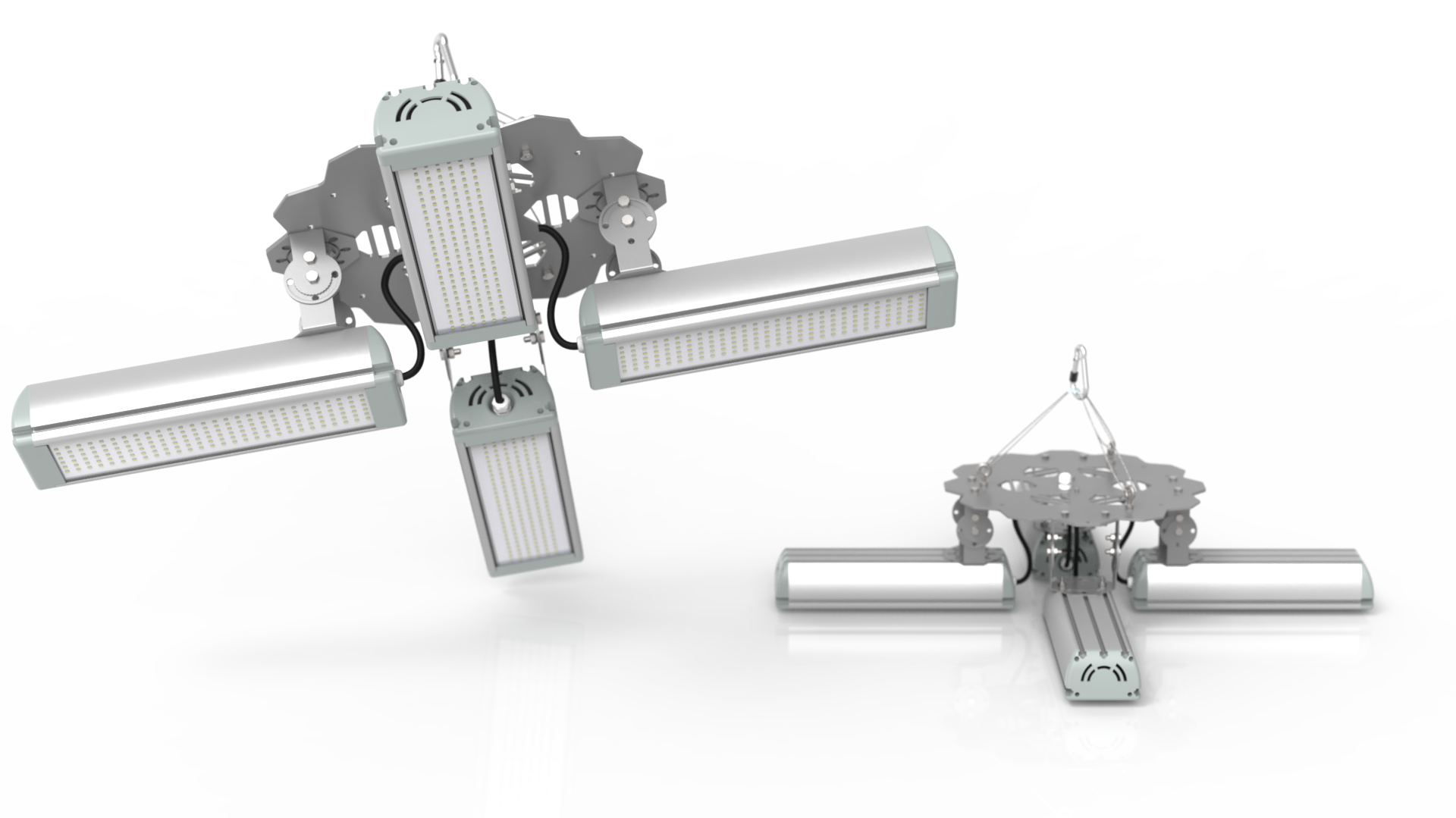 ������������ ���������� ������� High-Bay SKE-SVT-P-FLOWER-MPRO-244W (61Wx4) ����