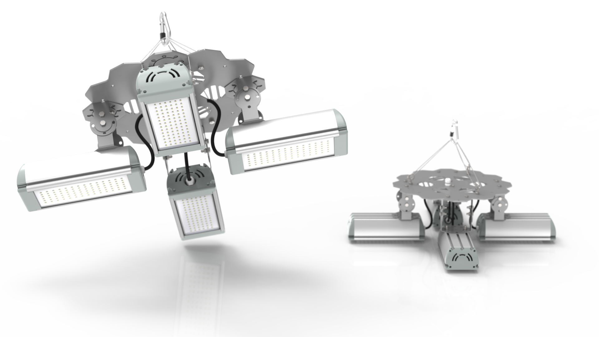 ������������ ���������� ������� High-Bay SKE-SVT-P-FLOWER-MPRO-128W (32Wx4) ����