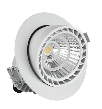 ���������� LED "������" Downlight ���������� ������� 40� 170*140 �� 30W 3000K 1/12