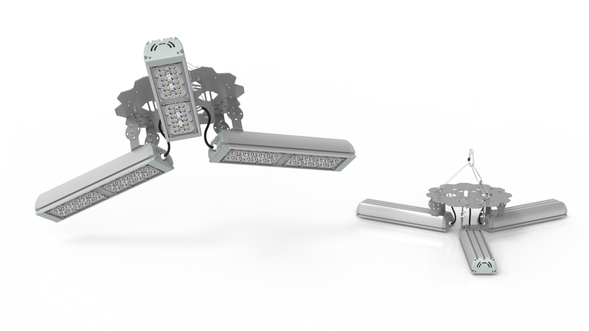 ������������ ���������� ������� High-Bay SKE-SVT-P-FLOWER-MPRO-159W-35 (53Wx3) ����