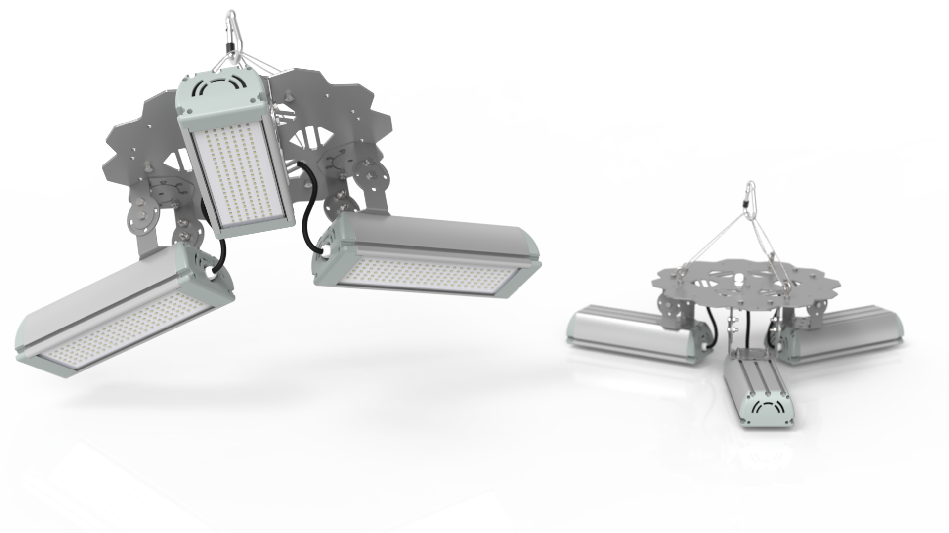 ������������ ���������� ������� High-Bay SKE-SVT-P-FLOWER-MPRO-144W (48Wx3) ����