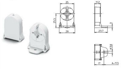 ������ G13 ��������� 27722  100572 ��� ���� T8 � T12. Vossloh Schwabe (��������)