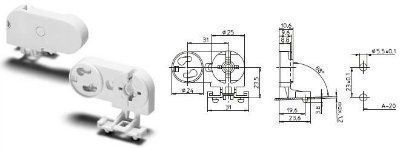 ������ G13 �������� 27450  100557 �� ������������������, ��� ���� T8. Vossloh-Schwabe (��������)