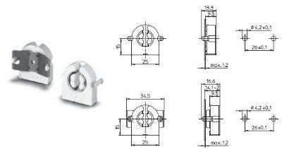������ G13 �������� 47506  509164 � �������������� ��������, ��� ���� T8 � �12. Vossloh-Schwabe (��������), (������ BJB:  26.422.4109.50)