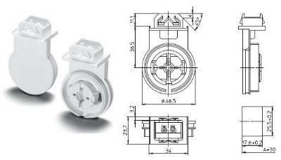 ������ G13 �������� 84172  107958 ������������������� ����� IP65/67 ��� ���� T8/T12. Vossloh-Schwabe (��������)