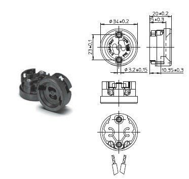 ������ GX8,5 34650  547807 ��� ������������� ����. Vossloh-Schwabe (��������)