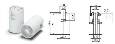 ������  E14  64001  109384 ������ �������, �����, ��� ���� �����������. Vossloh-Schwabe (��������)