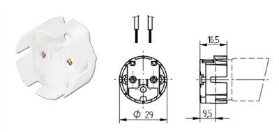 ������ G13 �������� 26.424.1001.50 ��� ���� T8. BJB (��������), (������ VS:  47900  101784)