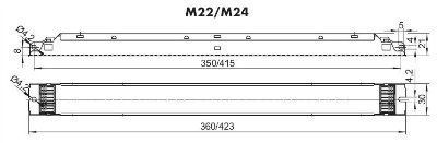 ����������� ��� (����/��������/�������) ELXd 124.600  188329  DALI ��� �� T5 1x14/24W, TC-L 1x24W, ����. �22 360�30�21. Vossloh-Schwabe (��������)