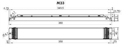 ����������� ��� (����/��������/�������) ELXd 424.628  188602  DALI ��� �� T5 4x14/24W, ����. �23 360�40�21. Vossloh-Schwabe (��������)