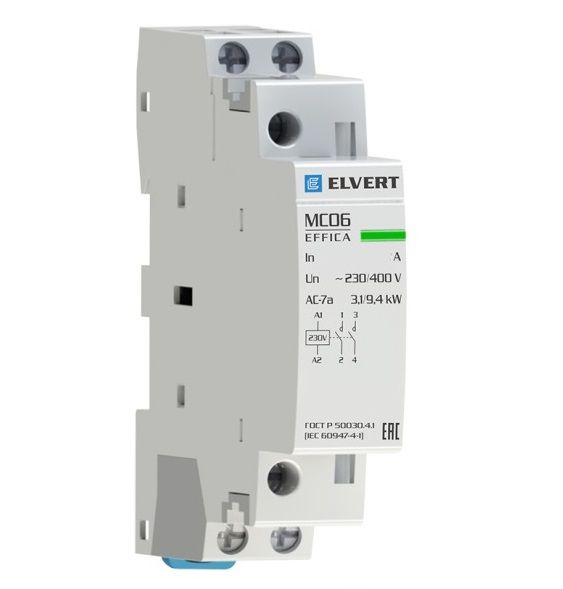 ��������� ��������� 2-������, 2��, 25�, 230�,  MC06 1� 25� 2�� 230B, ELVERT.