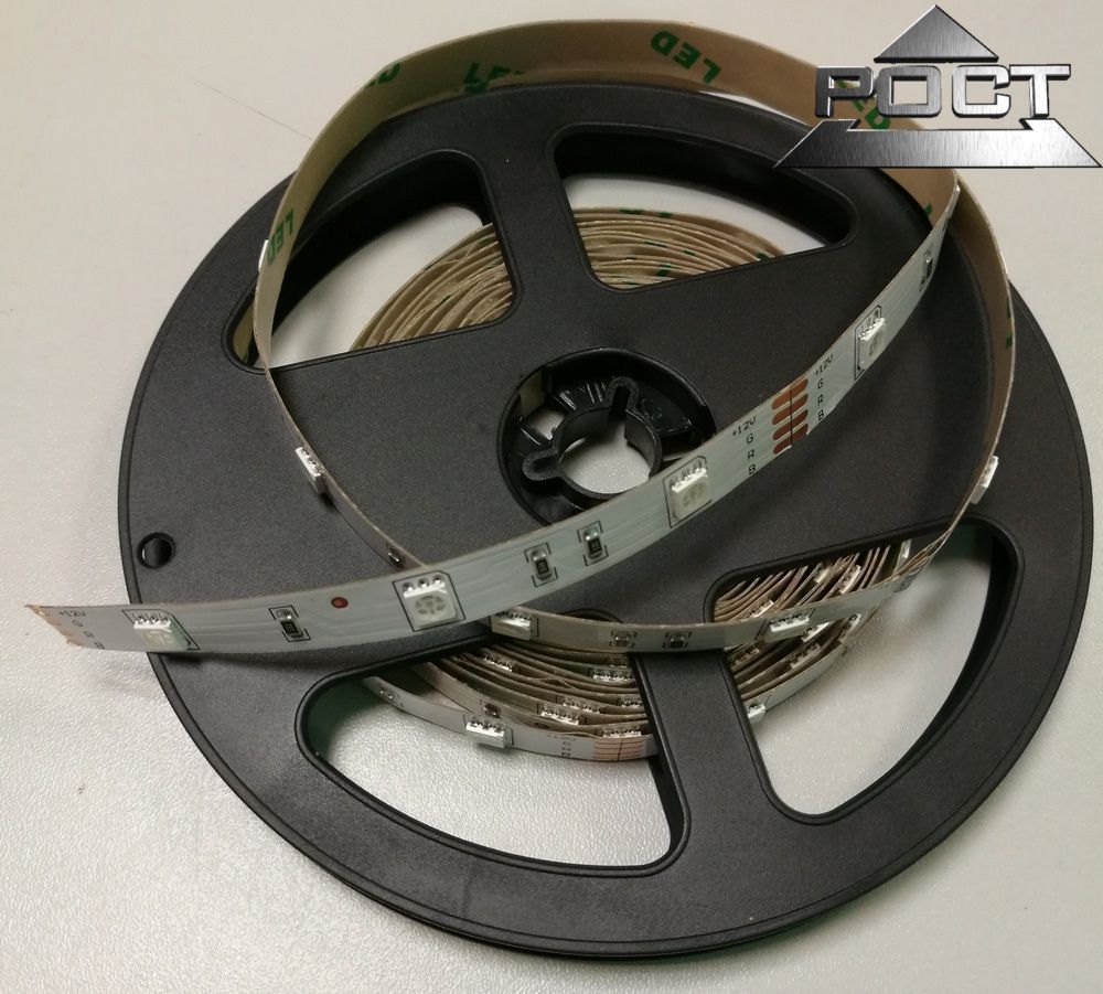 ����� ������������ SWG SMD5050 30LED/m 7.2W/m 12V IP20 RGB