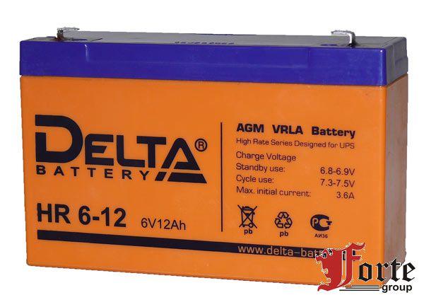 ����������� ��� �������� ������������� Delta HR 6-12