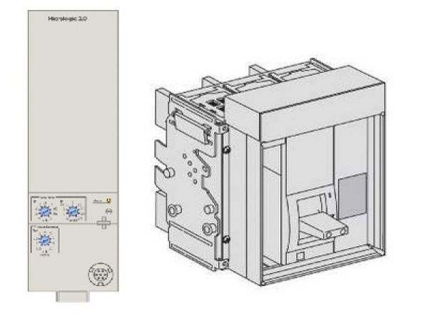�������� �������������� ����������� Compact NS 1000N Micrologic 2.0 �� 1000 �����.