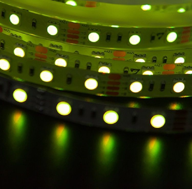 GENERLED �������� ������������ ����� SMD 5050 60LED/m IP33 12V RGB+DW-ONE