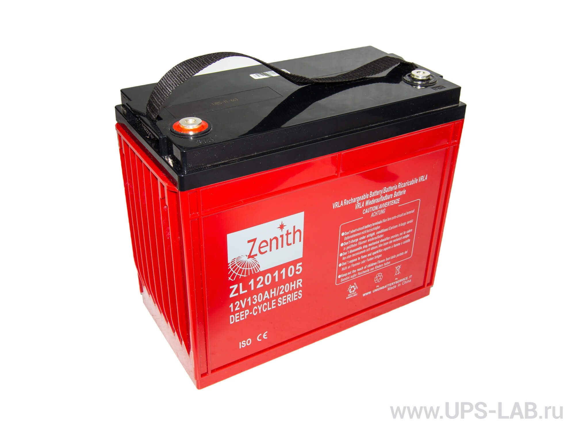  ZENITH ����������� ZENITH ZL1201105 ( 12V 130Ah / 12� 130�� )