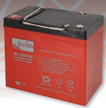  ZENITH ����������� ZENITH ZL120155 ( 12V 55Ah / 12� 55�� )