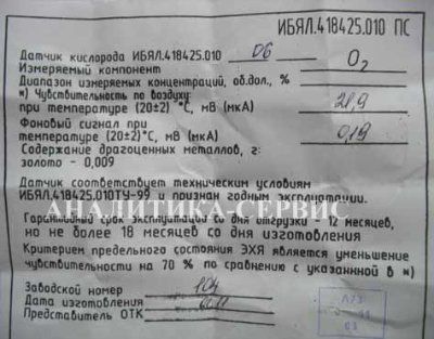 ������ �� �2 � �����-7664 (����418.425.010-06)