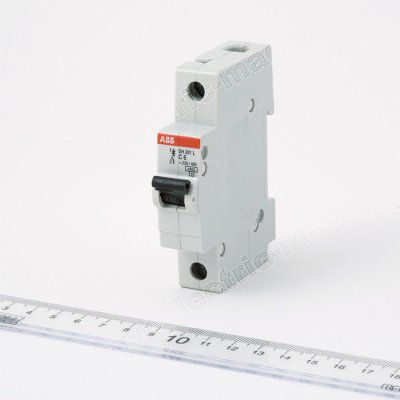 S201 C6 �������������� ����������� 1P 6� (�) 6kA (1���) STOS201 C6