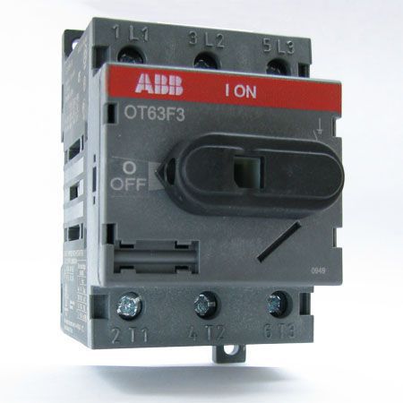 OT63F3 ��������� �� 63� 3�-�������� ��� ��������� �� DIN-����� ��� ��������� �����