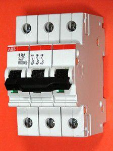 S283 C100 �������������� ����������� 3P 100� (�) 6kA (3���)
