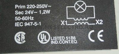 ������������� KTR1-1012 ���������� 220..250/24� AC � �������� (���. 1SFA616950R1012)