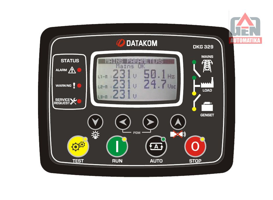 ���������� ��������������� ����� ������� DKG-329