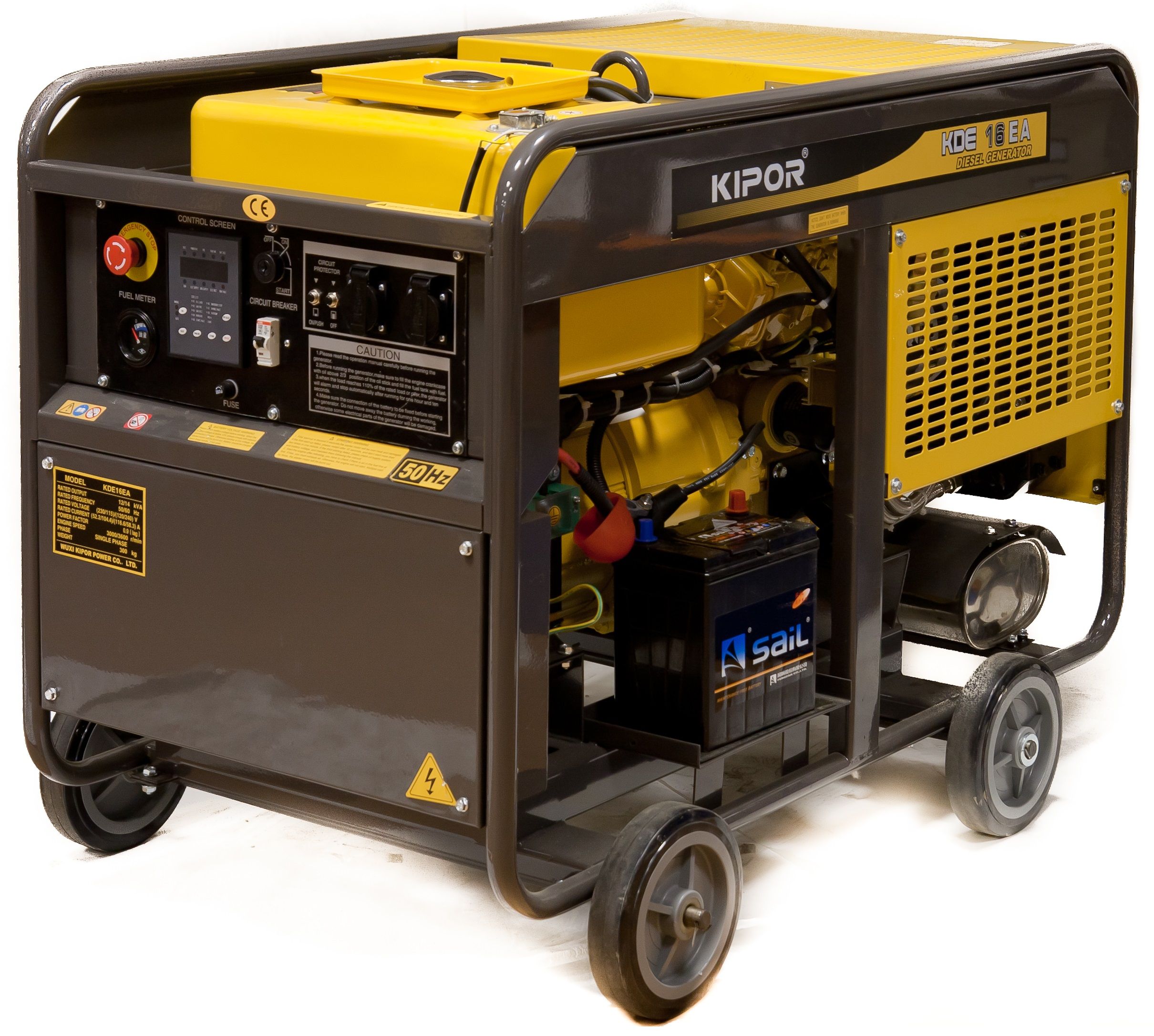 �������������� ��������� KIPOR KDE16EA