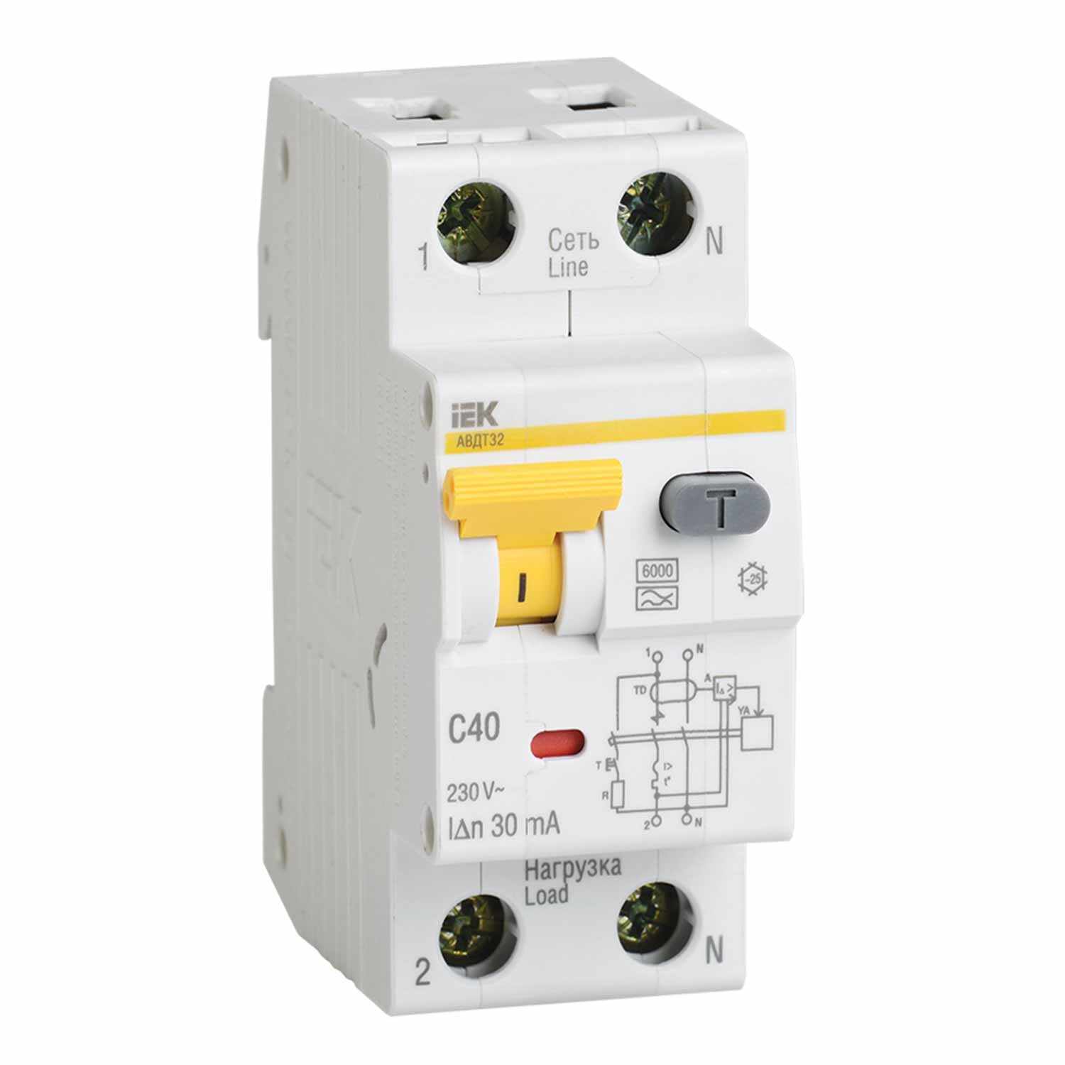 �������������� ����������� ����������������� ���� ����32 C50 100�� IEK MAD22-5-050-C-100