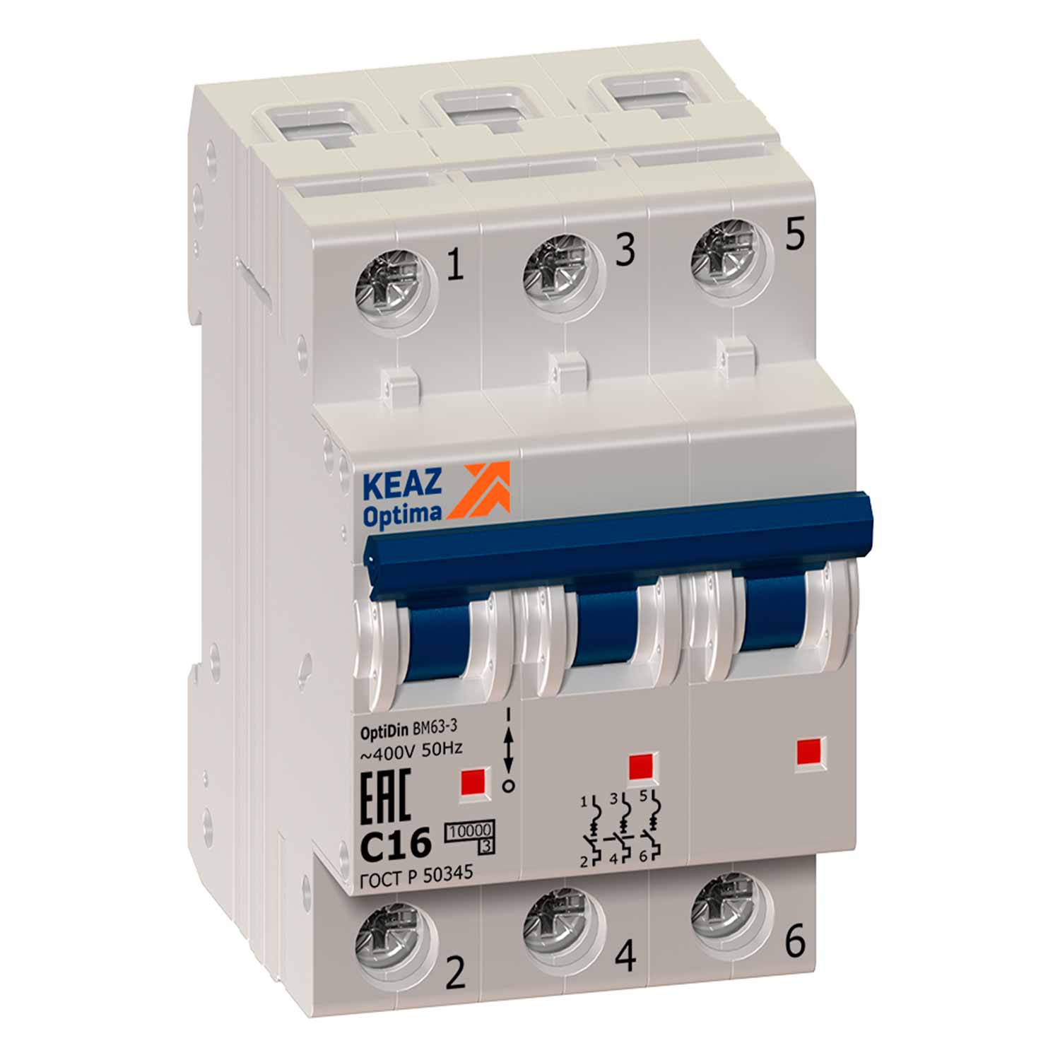 ��������� ����������� OptiDin BM63-3C32-���3 ���� 260796