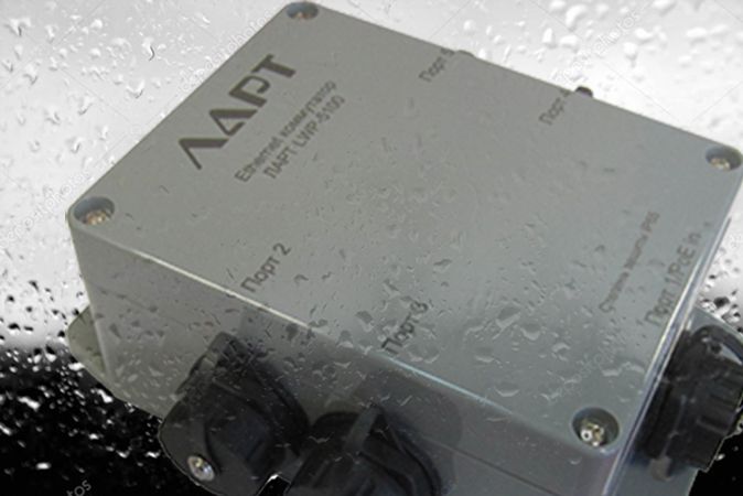 ������� ���������� � �������� �� PoE+ ���� LWP-5100