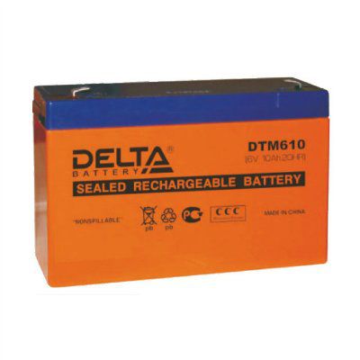 ����������� ��������� AGM 6� 12�� DTM612 ��������: 151x50x94(100) ��. ���: 1.96 ��