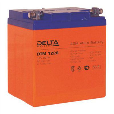 ����������� ��������� AGM 12� 26�� DTM1226 ��������: 166x175x125 ��. ���: 9.95 ��