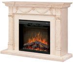 ������������ Dimplex Draped Alabaster