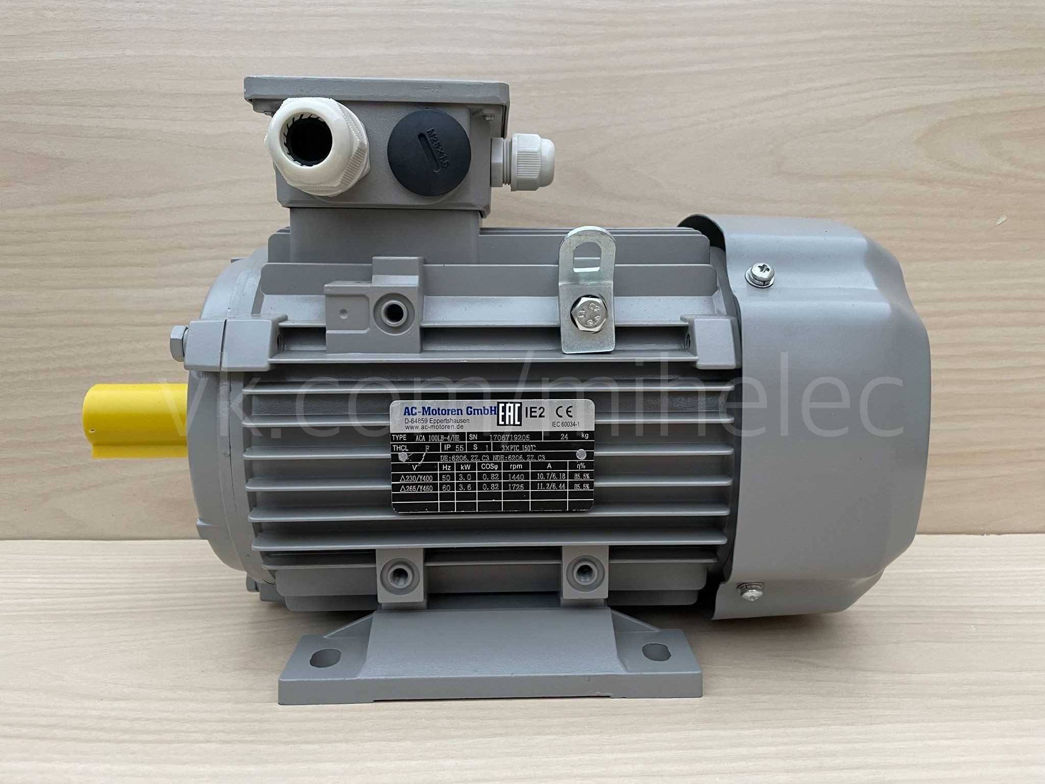 ���������������� AC-Motoren GmbH, ACA 100LB-4/HE, 3 ��� 1440 ��/��� (3��� 1500�)