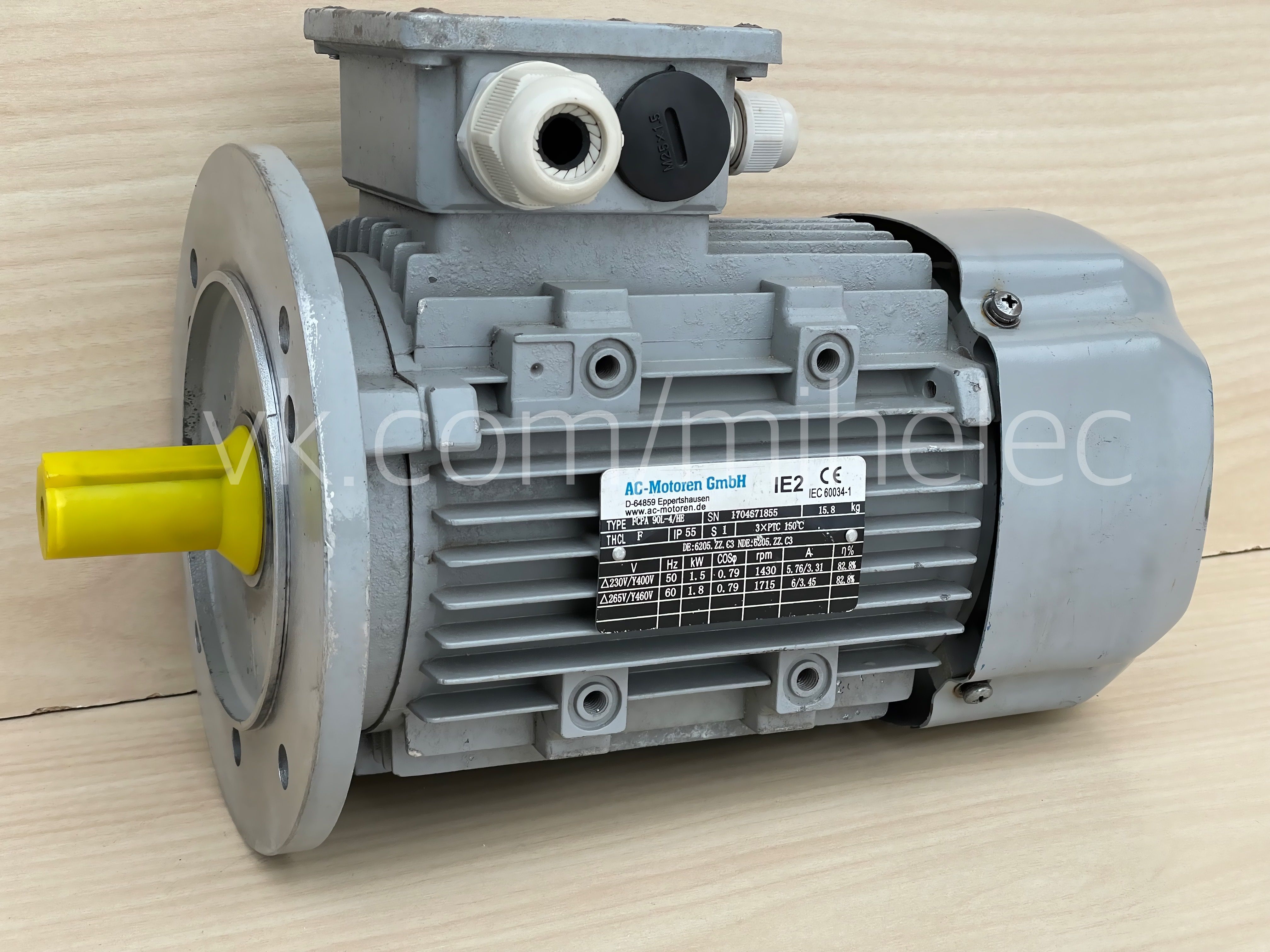 ���������������� AC-Motoren GmbH, ��� FCPA 90L-4/HE, 1.5 ���, 1430 ��/��� (1,5��� 1500 �������� � ������)